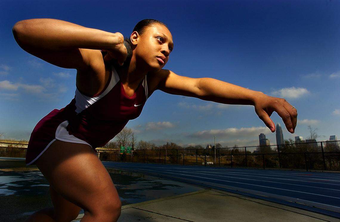 Harding’s Kamorean Hayes in 2004. 