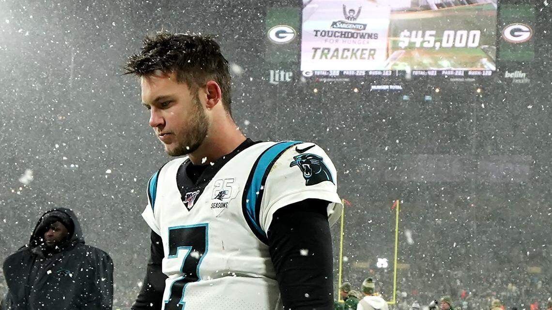 Yes, the Panthers lost. But that was quarterback Kyle Allen’s best performance yet
