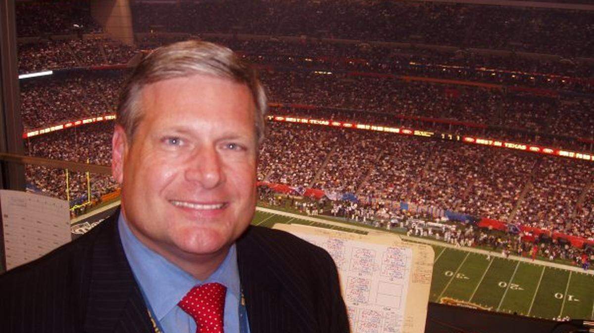 Bill Rosinski was the original play-by-play voice of the Carolina Panthers.