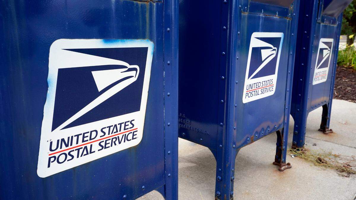 Mailboxes in Omaha, Neb., Tuesday, Aug. 18, 2020.