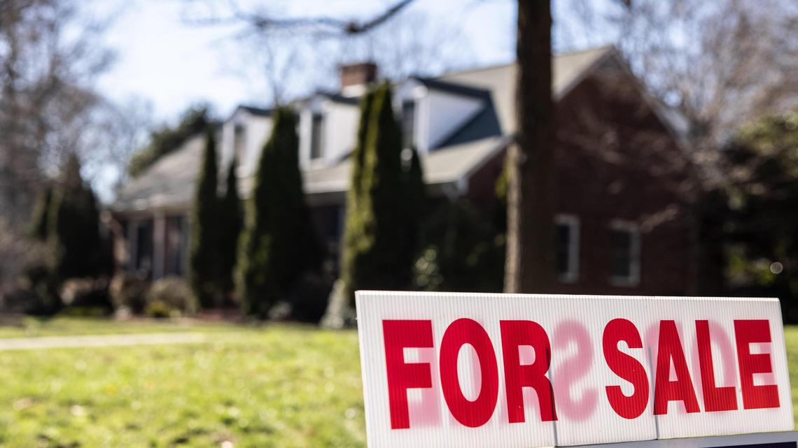 One of the many homes for sale in Charlotte. Mecklenburg County is on track to set new property tax values in 2023.