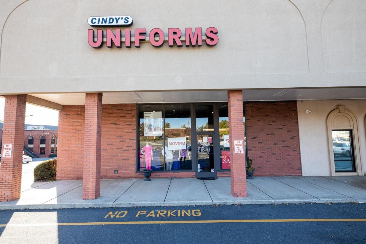 Cindy’s Uniforms in Plaza Midwood is advertising a moving sale.