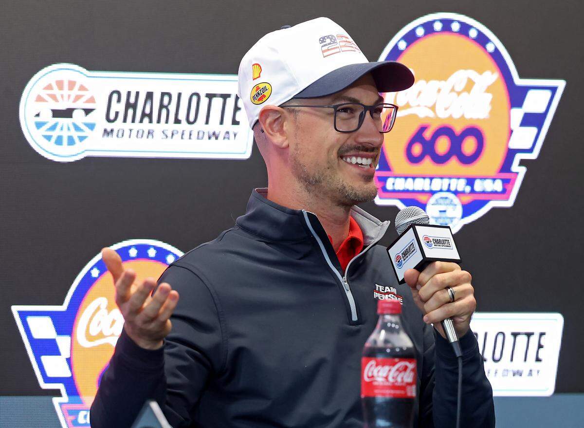 NASCAR Cup Series driver Joey Logano reflects on Kyle Busch Saturday.