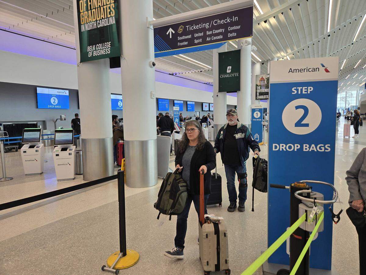 The government shutdown is impacting service for many flight providers at Charlotte’s airport. American Airlines is the largest provider of flights at CLT.