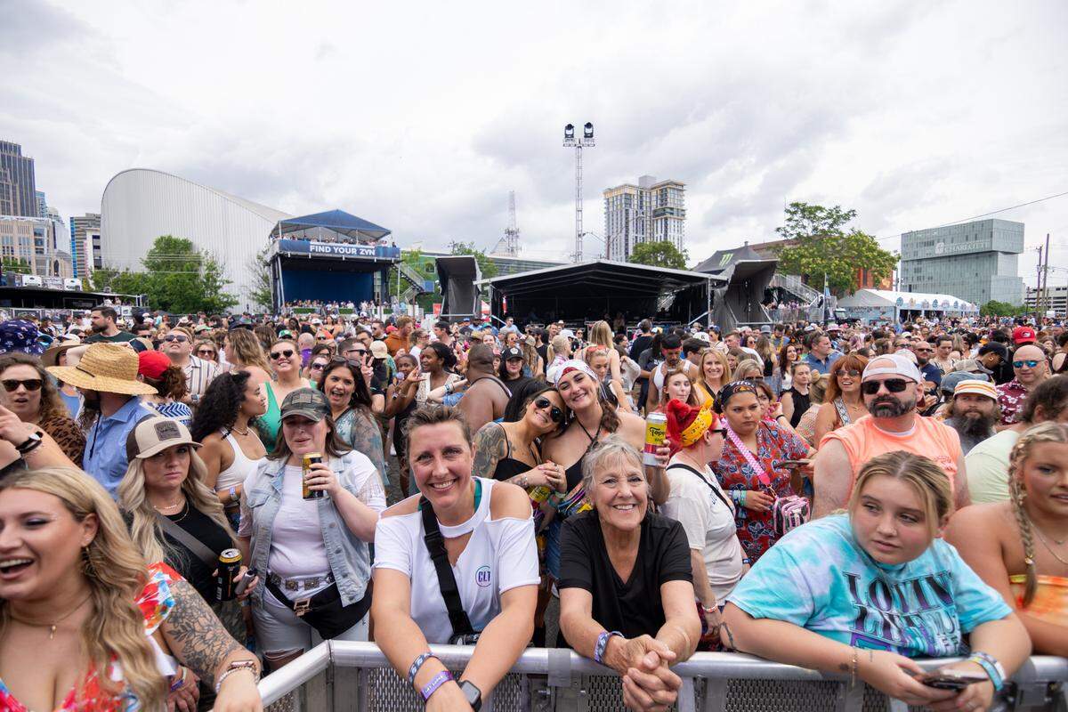 Fans at Lovin’ Life Music Fest.