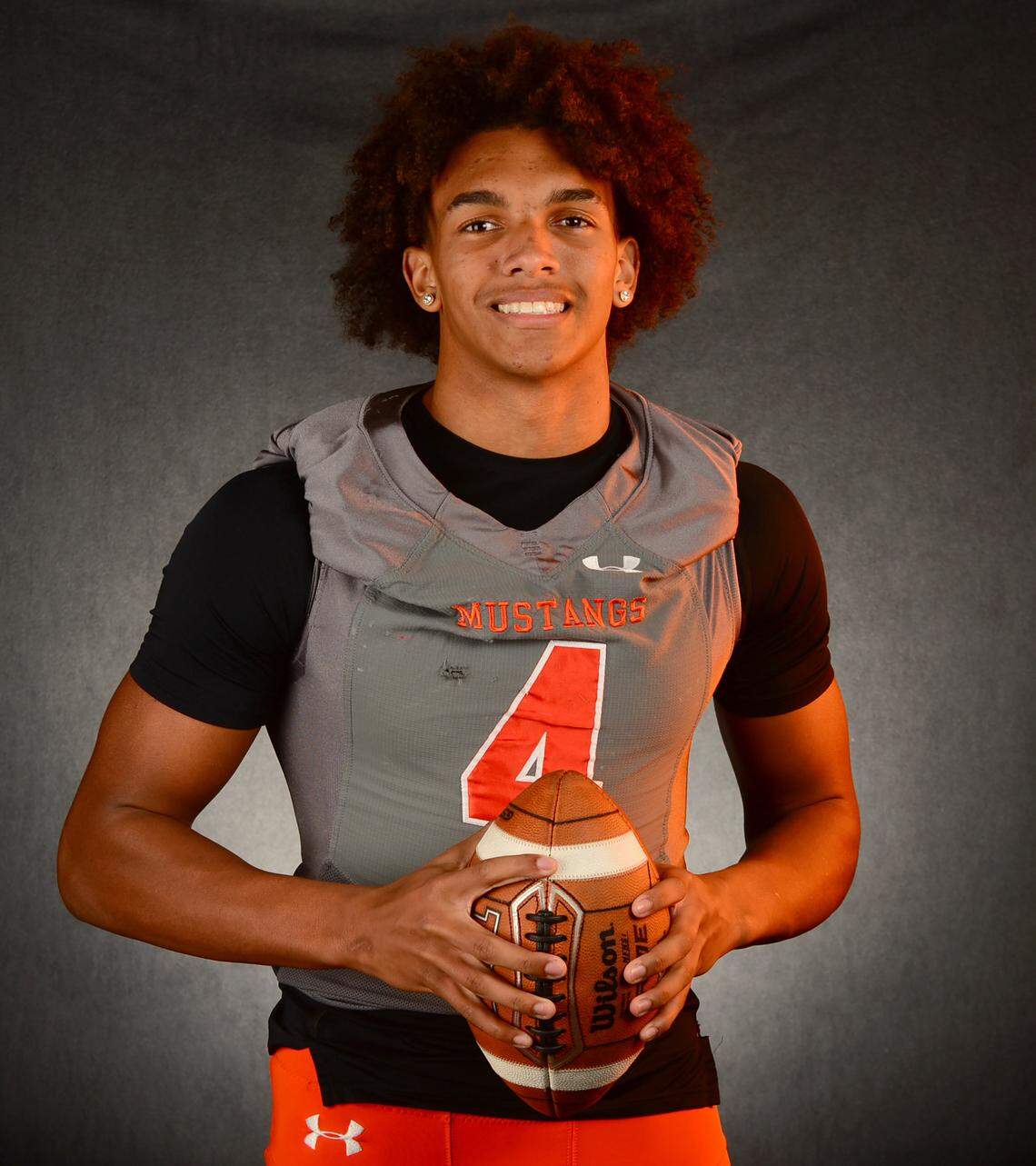 East Lincoln Mustangs Jaxon Dollar on Tuesday, December 9, 2025.