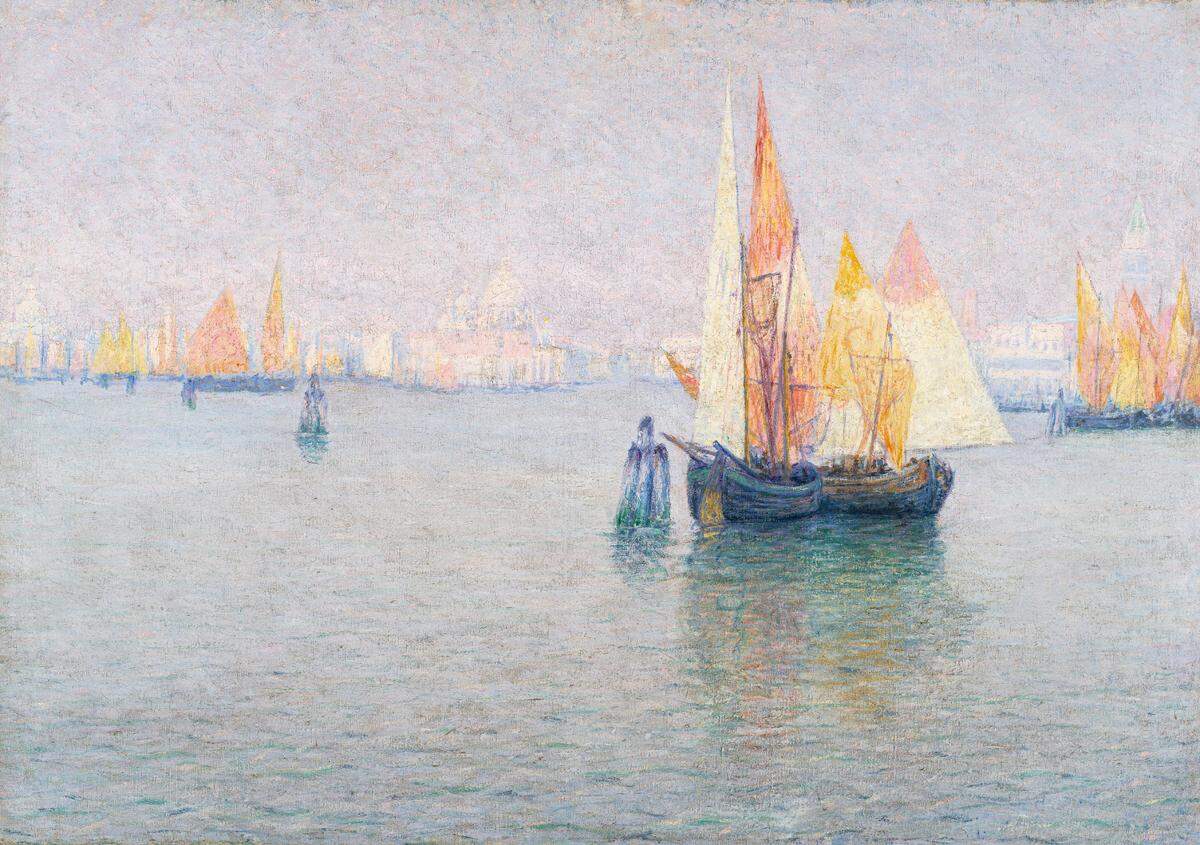 “The Bay at Venice,” is among the landscape works the Mint Museum will display in its exhibit “John Leslie Breck and the Birth of American Impressionism.”