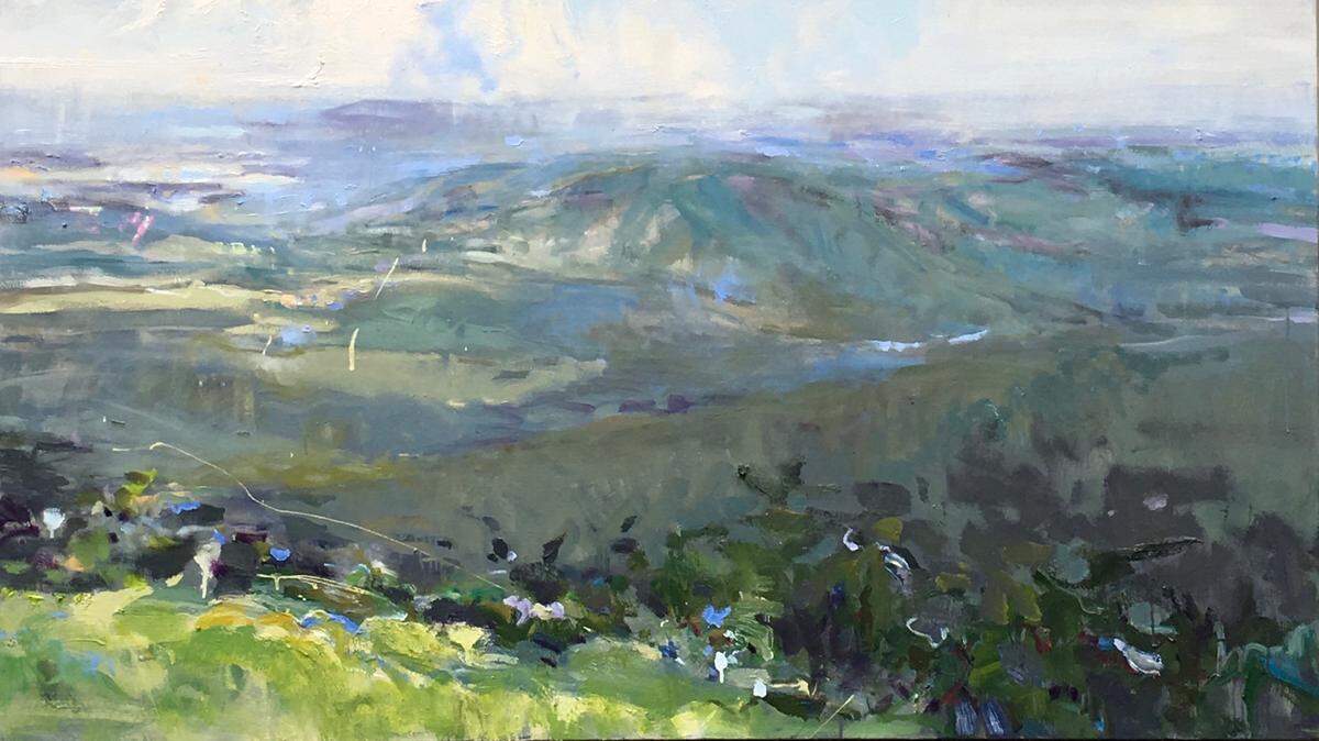 Susan McAlister’s Echo is among the works on display at Hidell Brooks through Sept. 28.