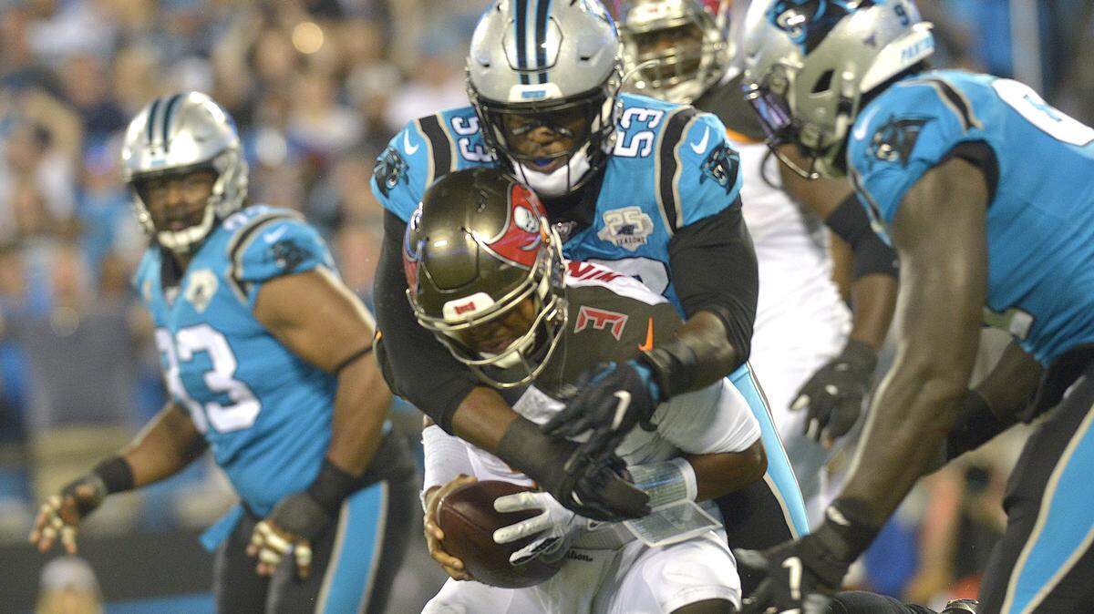 Grading the Carolina Panthers in their loss to the Tampa Bay Buccaneers