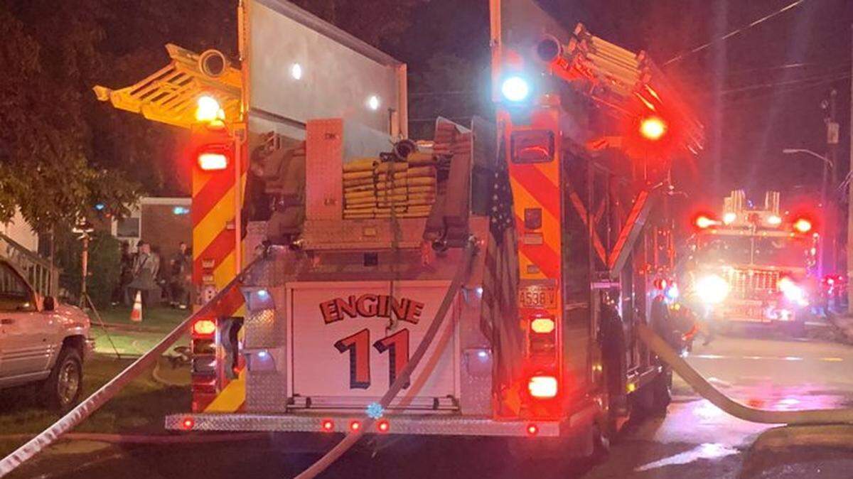 One person was rescued and seriously injured in a house fire north of uptown Charlotte Wednesday just off Graham Street near the Graham Street Grill.