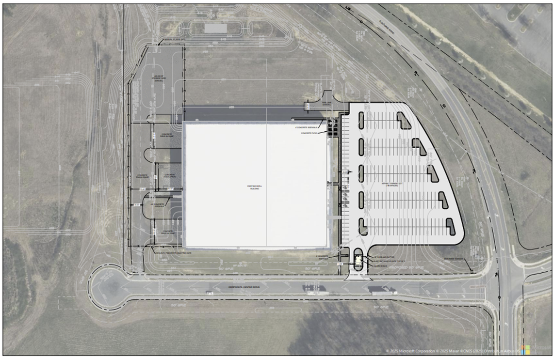 A rendering from the City of Monroe includes plans for Southern Electrical Equipment Company, Inc.&nbsp;new facility at the Monroe Monroe Corporate Center. 