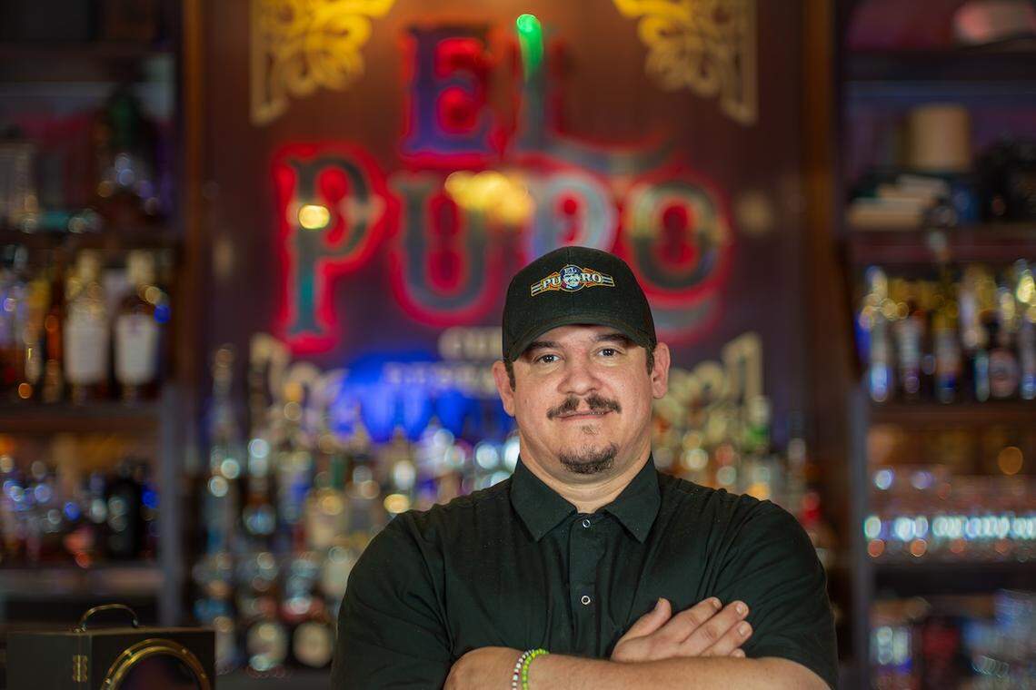 Chef Carlos Nevarez of El Puro.