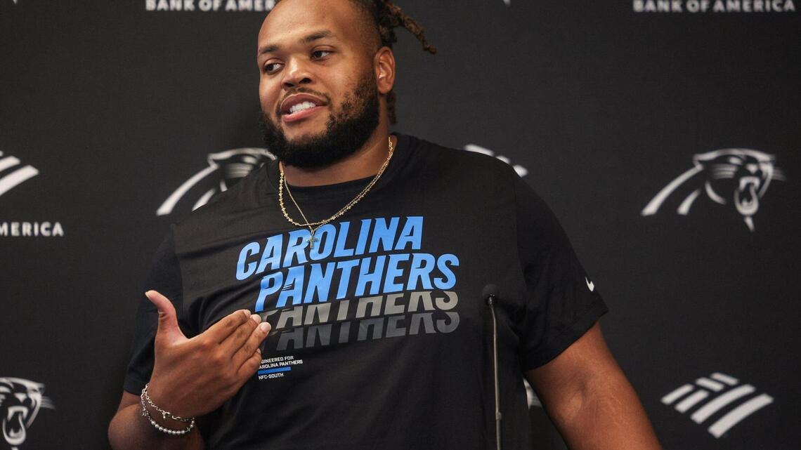 Panthers guard Robert Hunt made Pro Bowl in 2024. He has bigger goals this season