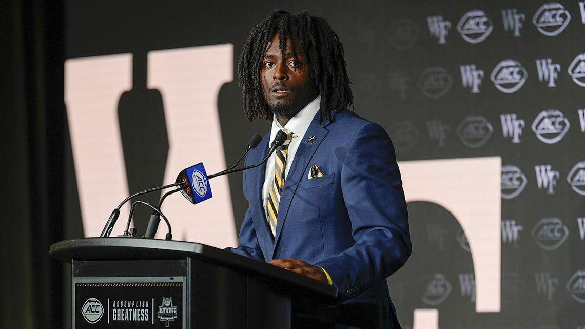 How a childhood promise drives Wake Forest running back Demond Claiborne