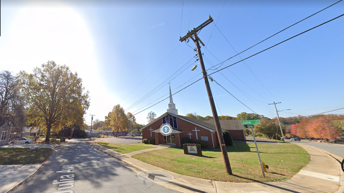 Police said Carl George Brown was shot dead on near J.T. Williams Montessori school on Julia Avenue Friday morning. Authorities are still looking for a suspect.