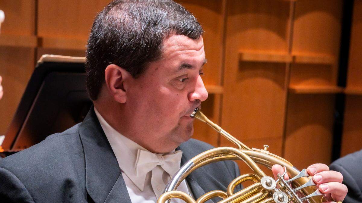 Bob Rydel plays French horn for the Charlotte Symphony. He also helped create the symphony’s al fresco concert series.