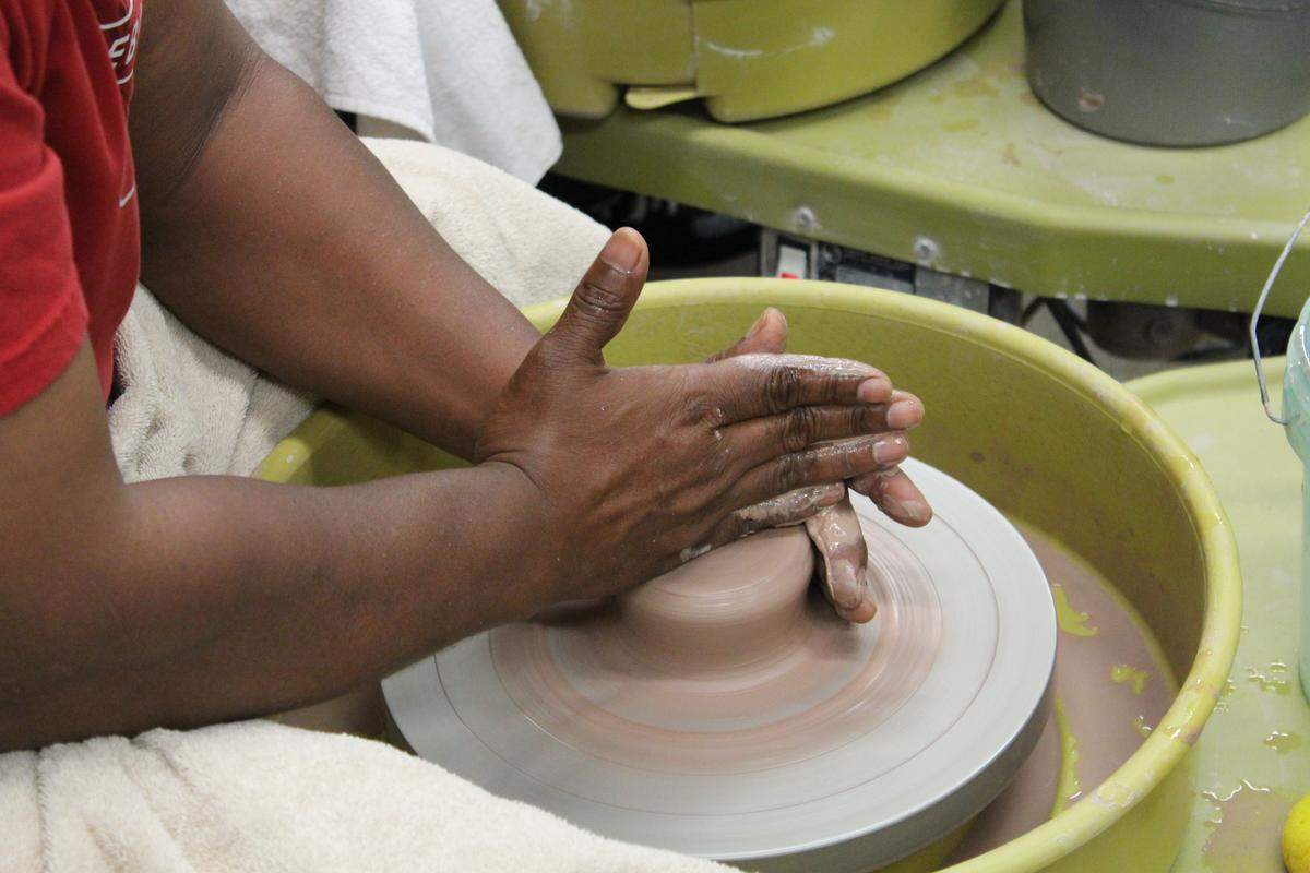 Among the “Connect with Culture” activities: Clay fun with Clayworks.