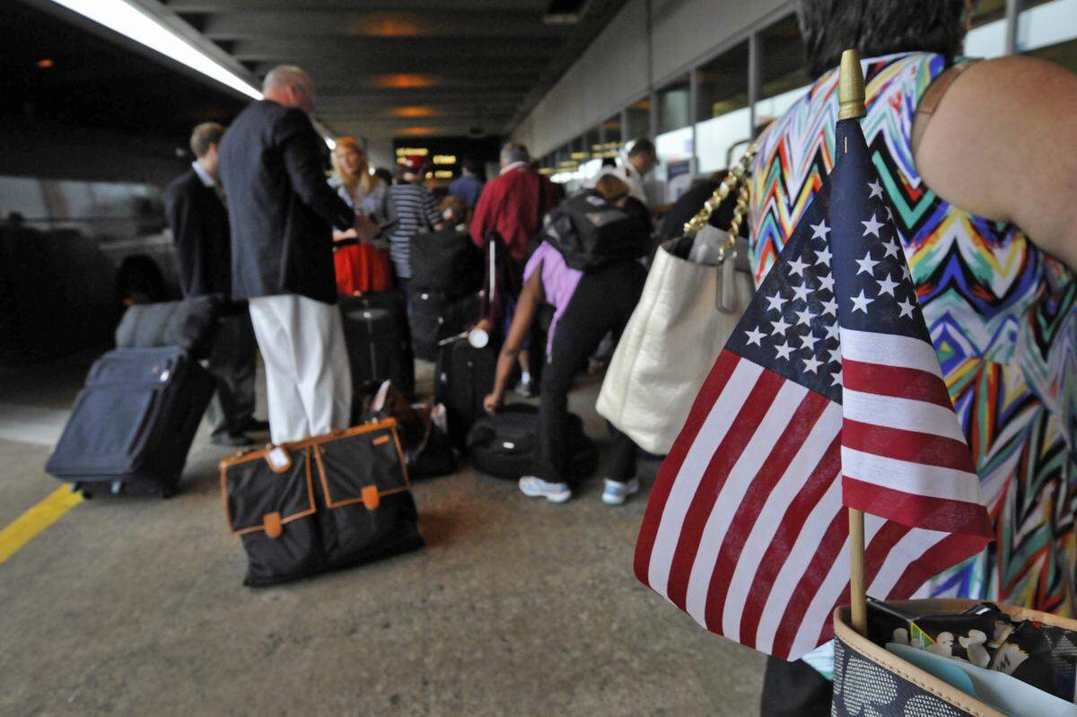 Charlotte Douglas International Airport had one of its busiest days ever the Friday after the 2012 Democratic National Convention.