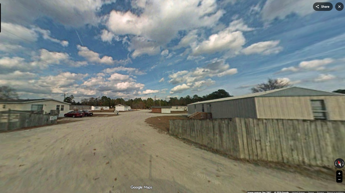 The attack happened Thursday at the Sandy Ridge Mobile Home Park near New Bern, NC, investigators say.