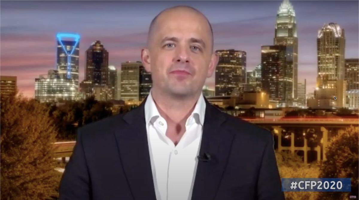 Former independent presidential candidate Evan McMullin helped organize the Convention on Founding Principles.