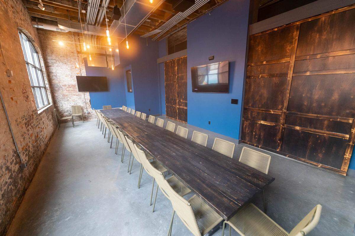 A private room at Resident Cultures’ South End location. Liles Construction was the general contractor, and Cluck Design Collaborative was the architect.