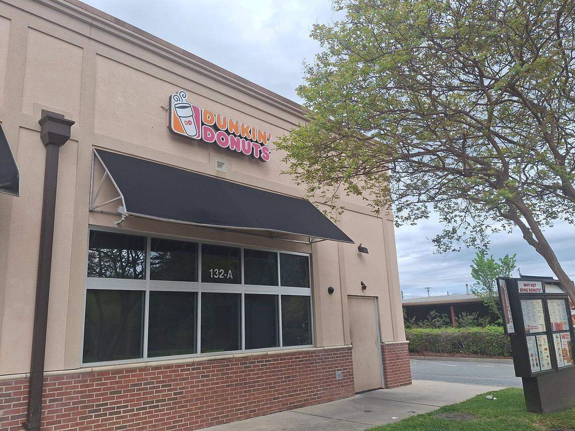 This Lake Norman Dunkin’, formerly Dunkin’ Donuts, is across the street from a planned Starbucks drive-through location.