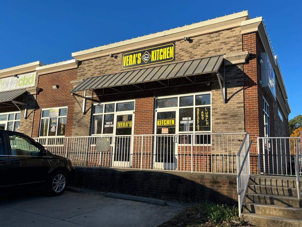 Vera’s Kitchen is located at 203 N. Broome St. in Waxhaw.