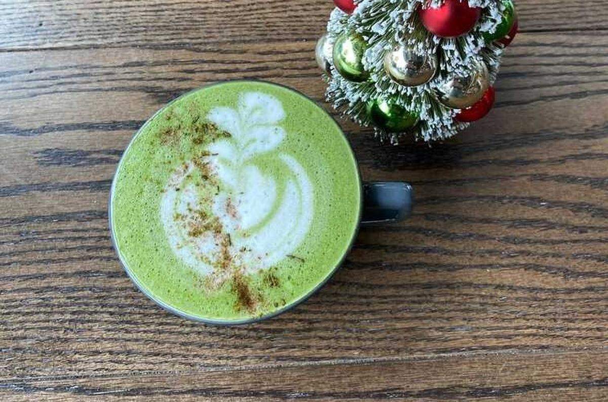 For a matcha twist, try the Walt Mintman at Queen City Grounds.