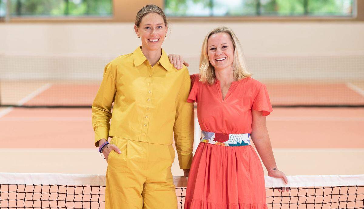 Rally co-founders Meg Charity and Barrett Worthington.