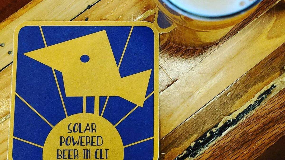 Birdsong Brewing, which is powered by rooftop solar panels, is teaming up with Charlotte Recyclery to celebrate Earth Day.
