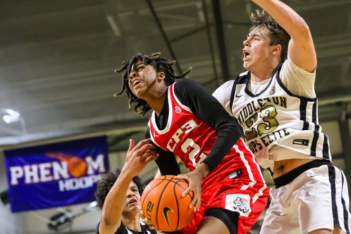 Chris Paul II, son of NBA all-star Chris Paul, plays for his father’s CP3 Nike-sponsored travel team. CP3 played in a Phenom Hoops event in Rock Hill last weekend