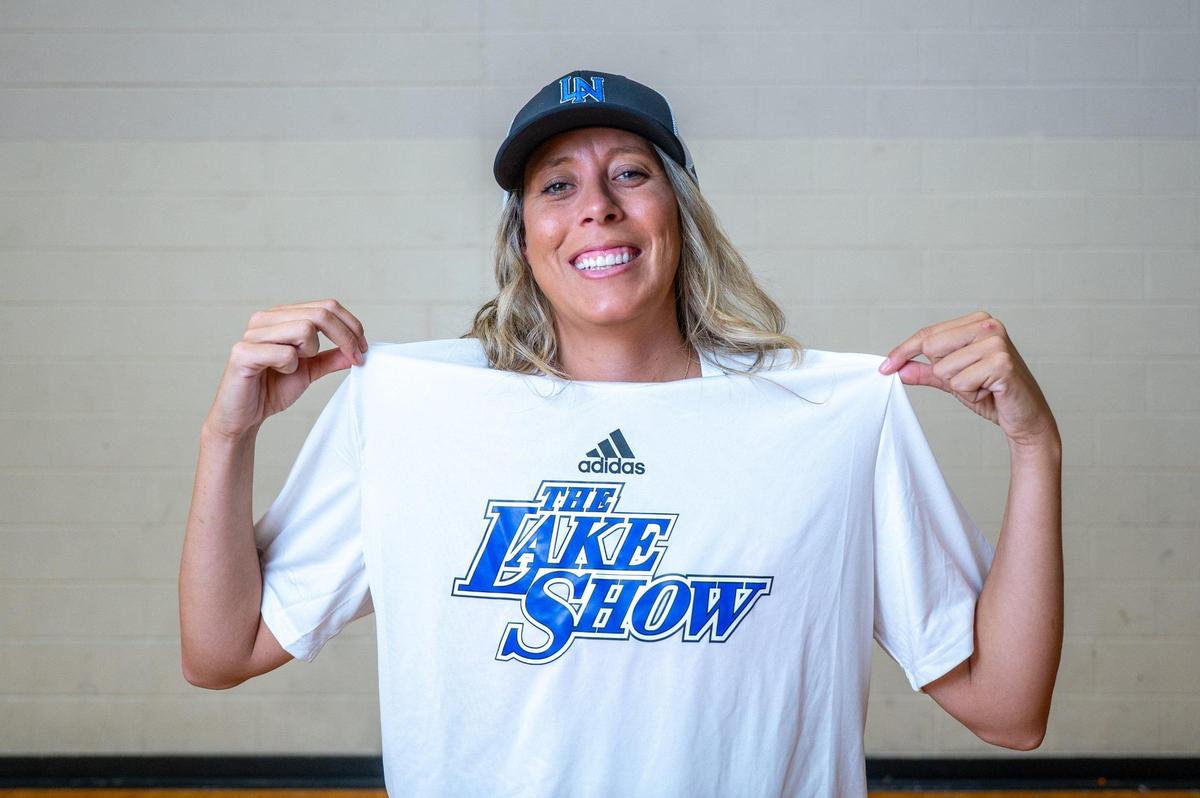 Lake Norman girls’ basketball coach McKenzie Graham.