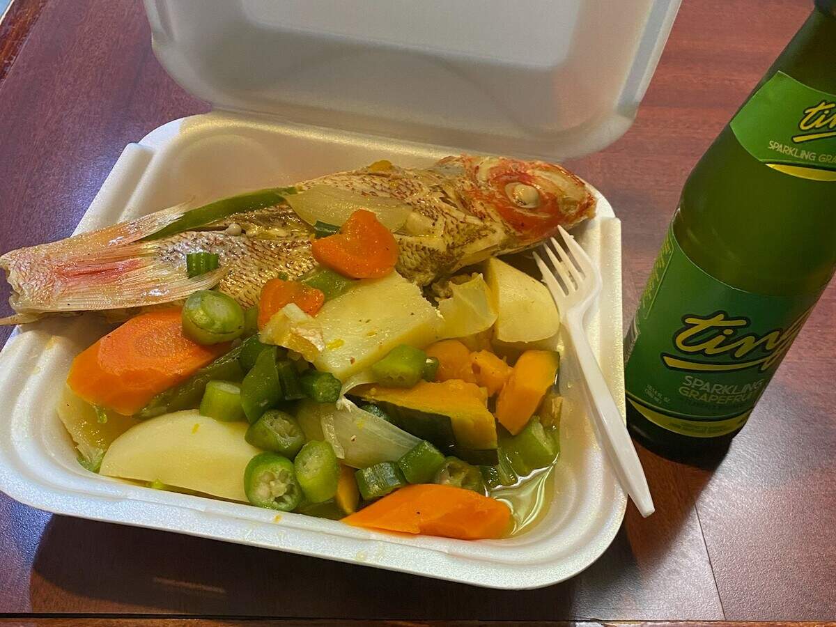 Red Snapper from Fidel’s Kitchen.