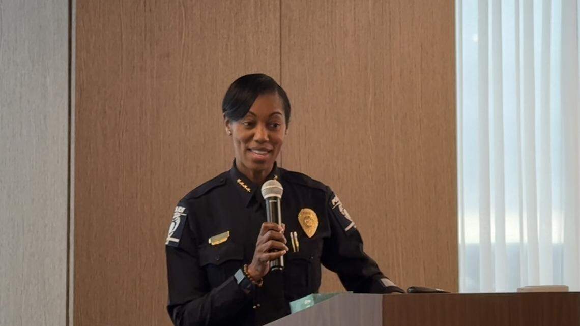 CMPD chief talks security cameras, AI, tech with South Charlotte leaders