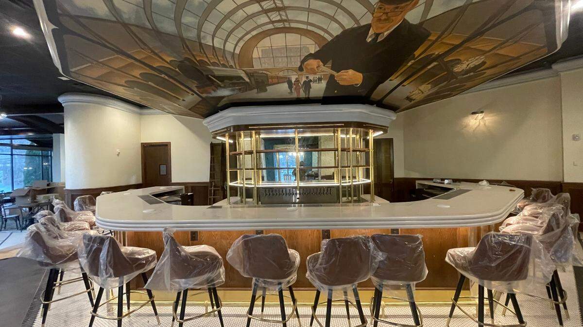 The third and largest Link & Pin’s centerpiece will be the bar’s ceiling mural. The restaurant is expected to open in February in The Arboretum in South Park.