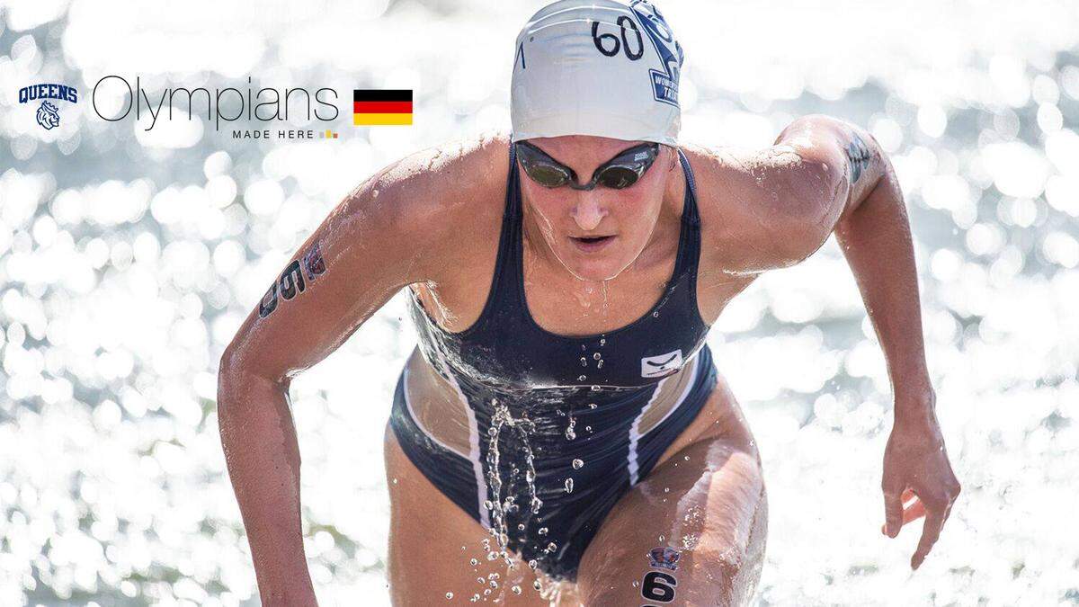 Queens University and Germany triathlete Anabel Knoll