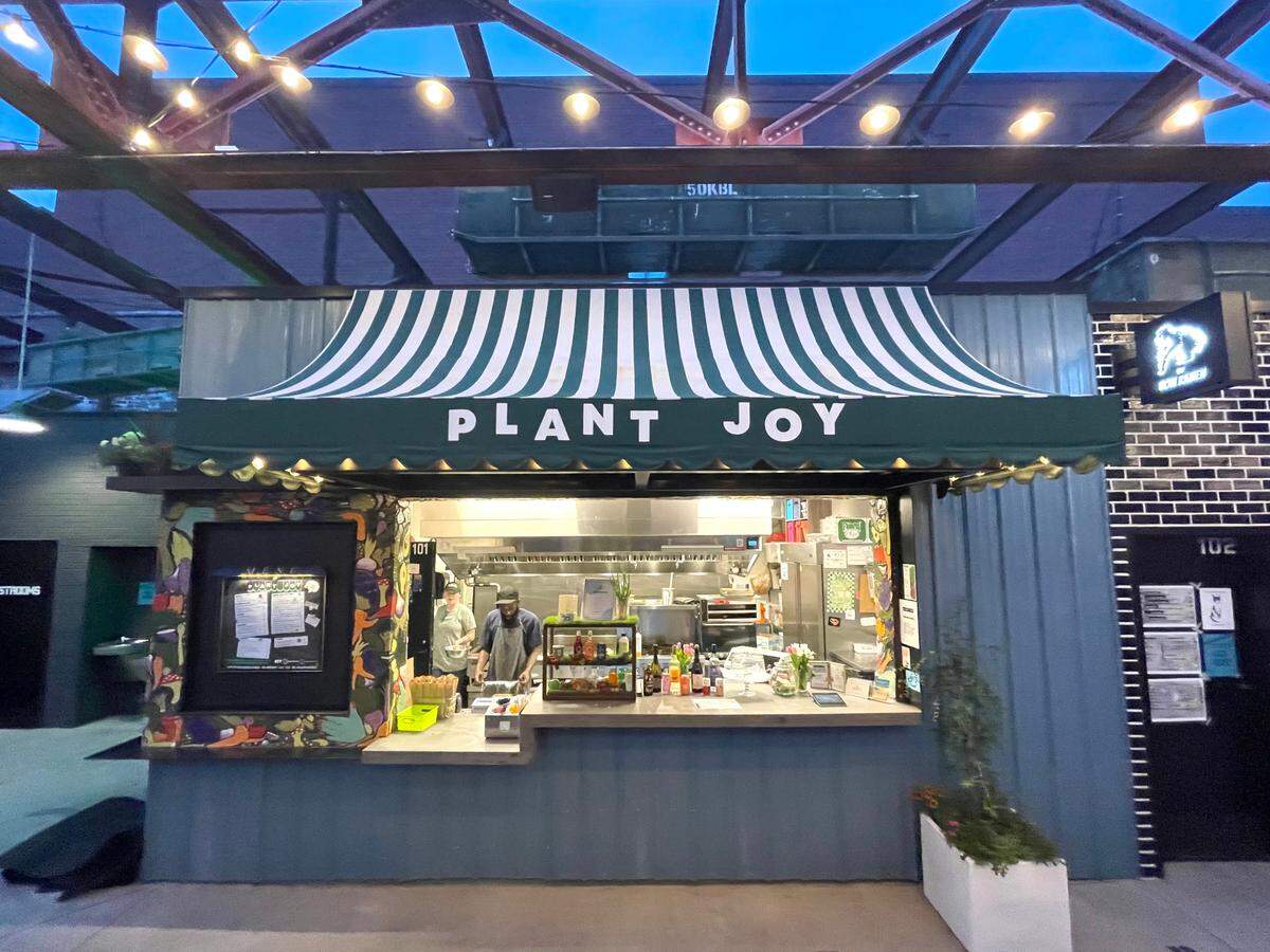 Plant Joy closed its food stall at Camp North End.