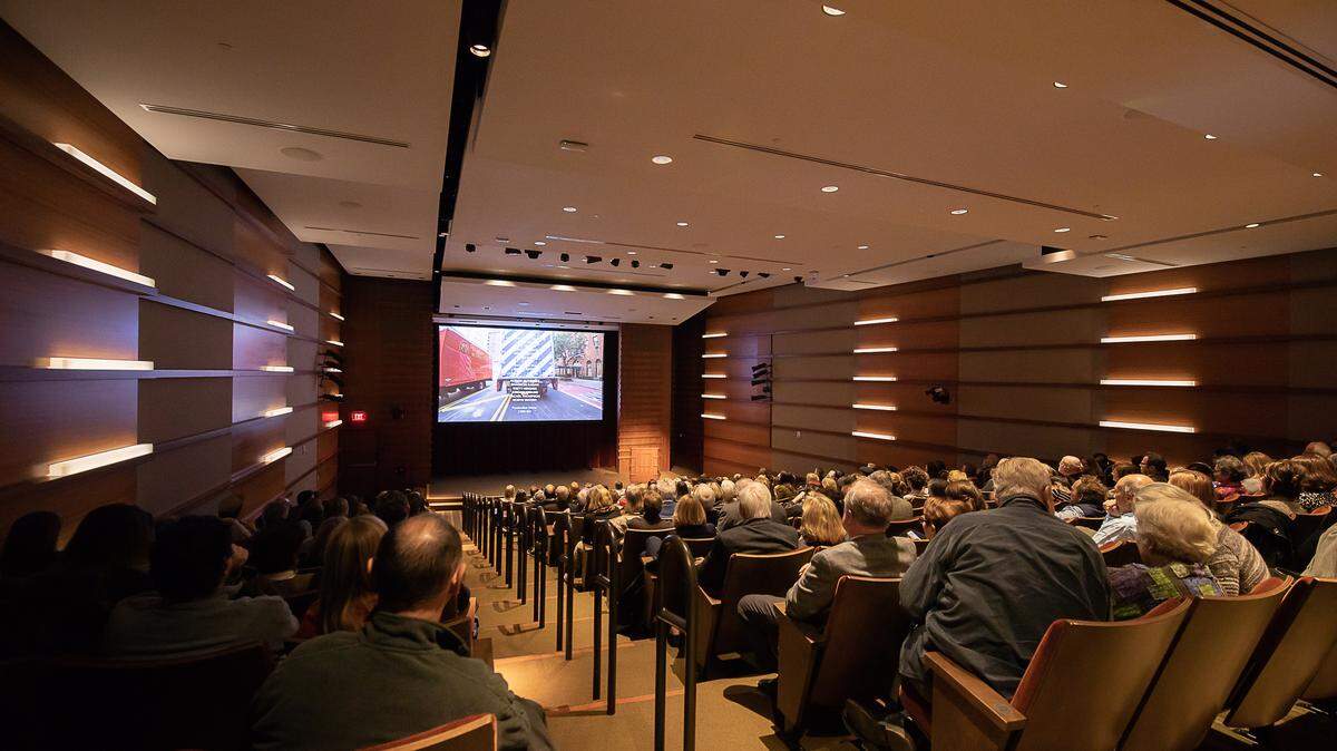 The Bechtler Museum of Modern Art’s Modernism + Film series has become a huge draw. On average, 100 people attend each film. Most films are documentaries and each is introduced by a scholar, urban planner, architect, art historian or film expert. Series director Daniel Ferrulli says kKnowing something about the film, the era, the architect, enhances the movie-going experience and gives the audience something they can’t get on Netflix.