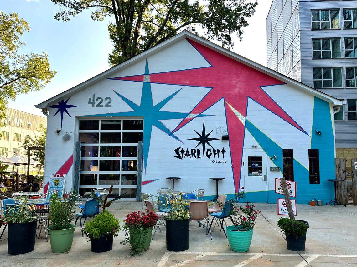 Tucked behind an apartment building just off of North Davidson, is Starlight on 22nd, one of NoDa’s best kept secrets. Karaoke is every Monday.