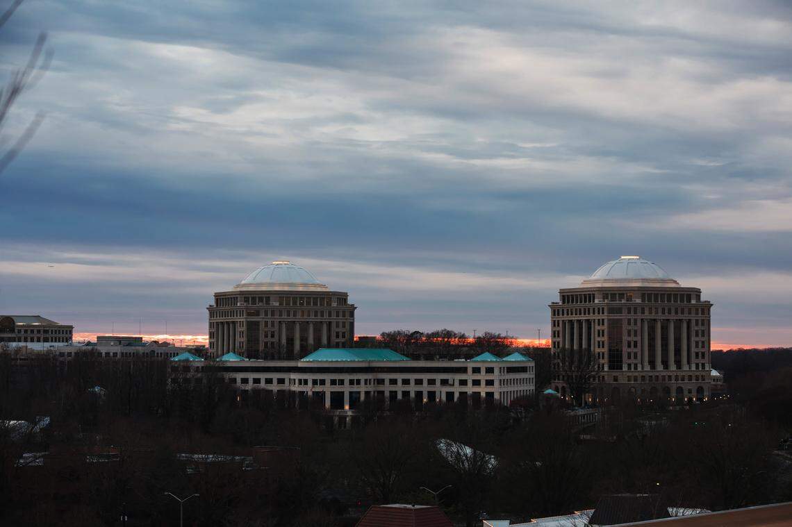 One of the views from Cordial, SouthPark’s new rooftop bar that will open in the spring.