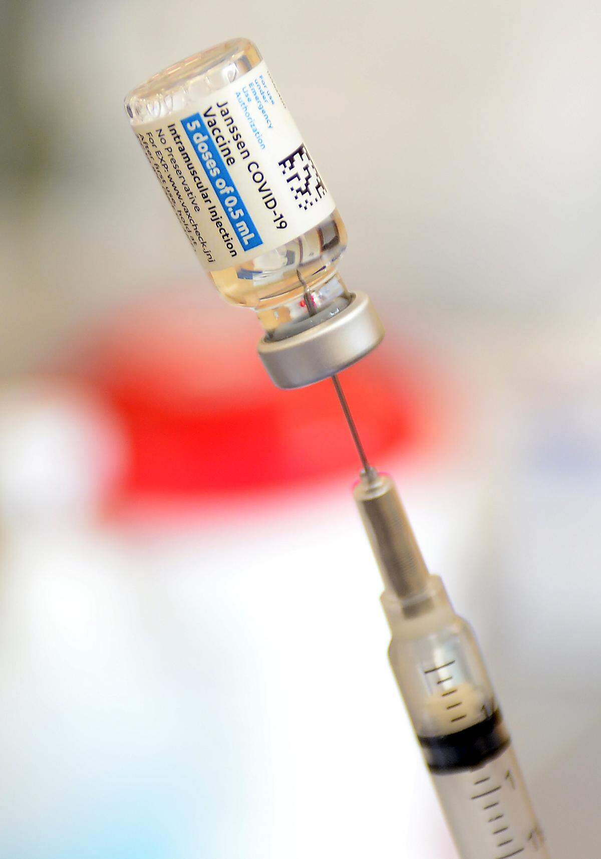 Some 64% of Mecklenburg County residents have received at least one dose of the COVID-19 vaccines.