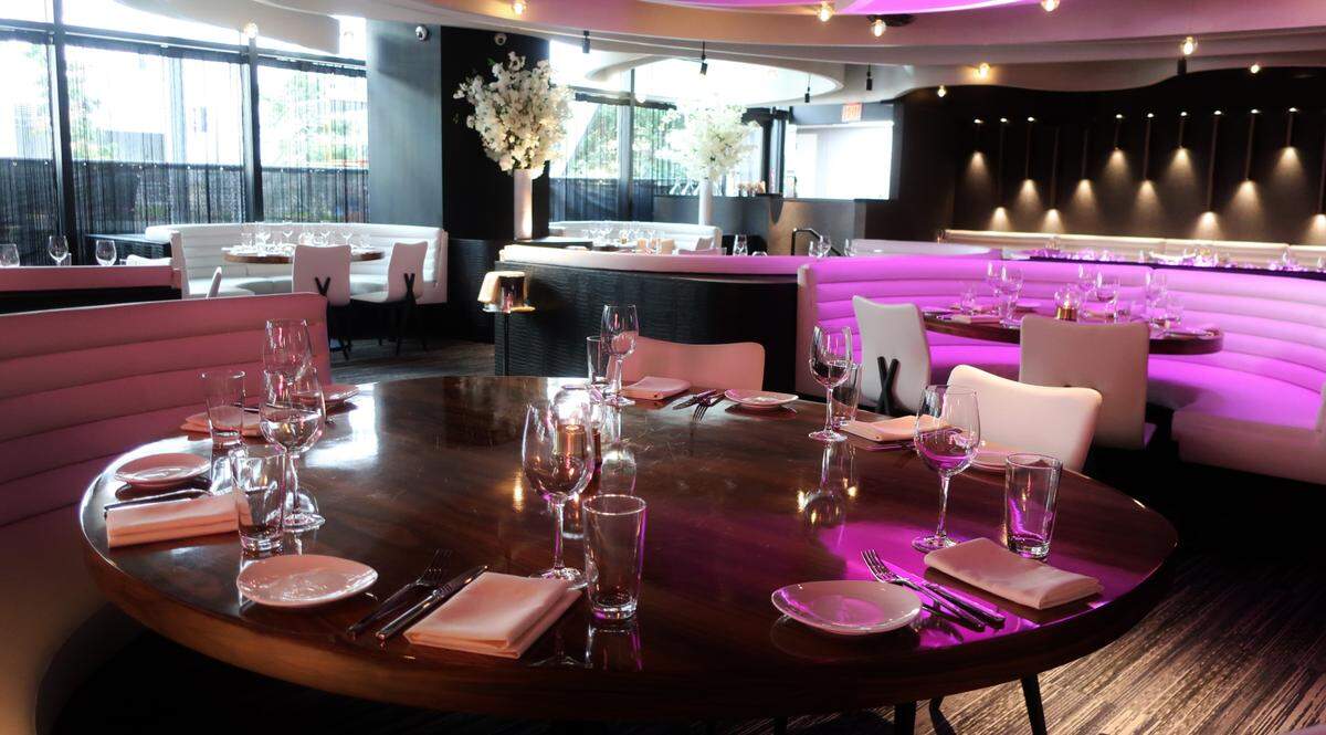 STK Charlotte in uptown Charlotte offers an elevated food experience, including steak and seafood.