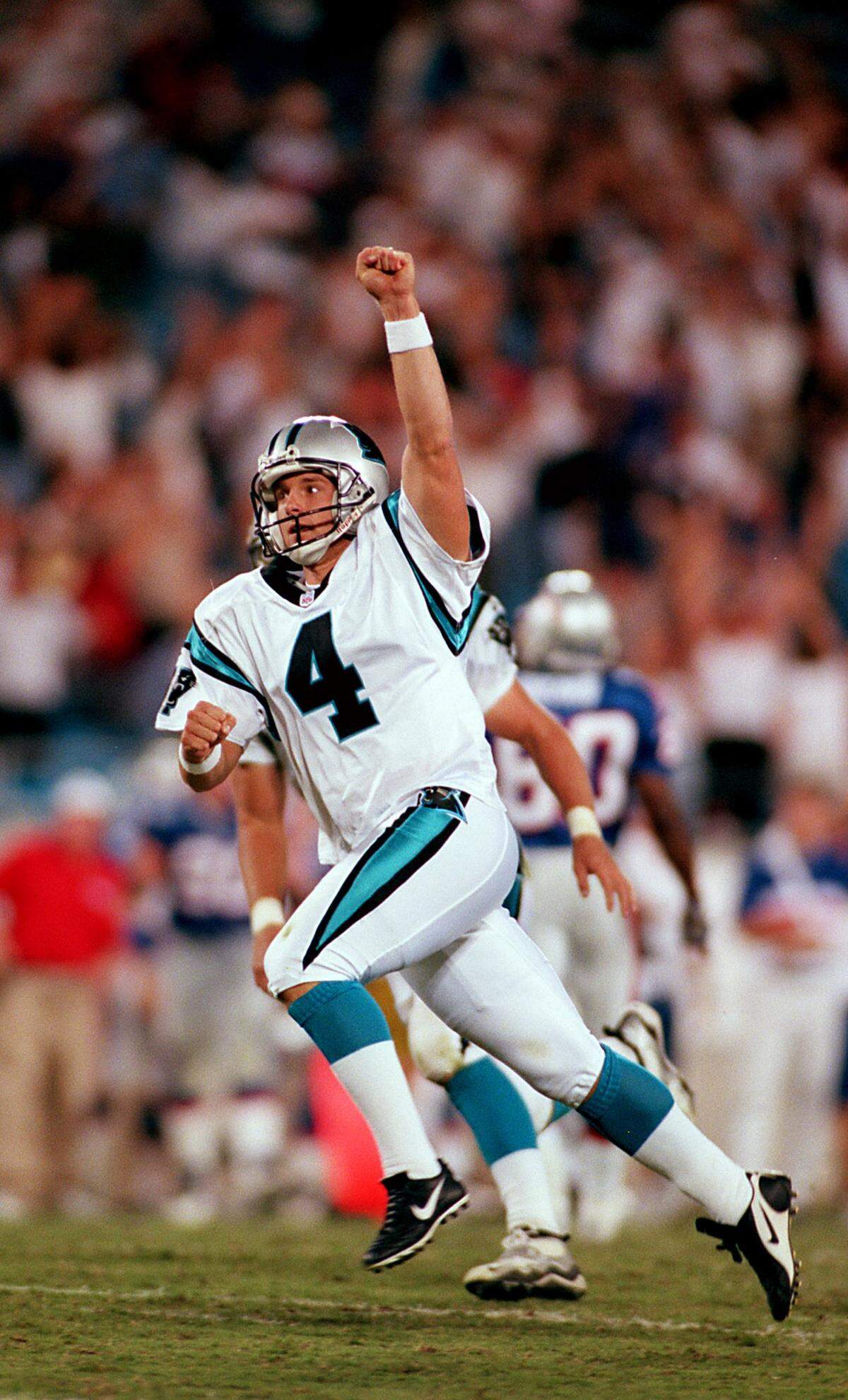 Carolina placekicker John Kasay scored 1,482 points during his career as a Panther, which is almost exactly twice as much as Graham Gano (742).