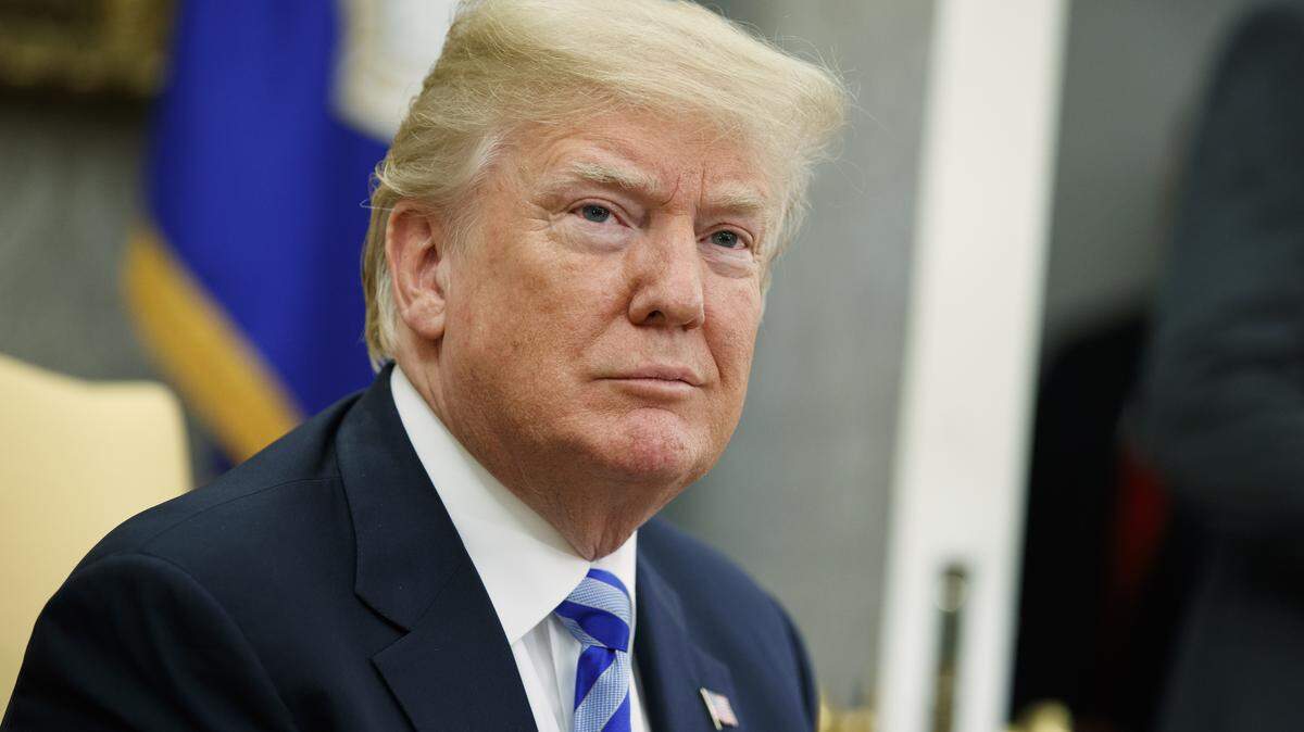 President Donald Trump listens to a question during a meeting with Uzbek President Shavkat Mirziyoyev in the Oval Office of the White House in Washington. California billionaire Tom Steyer is bringing his campaign to impeach President Donald Trump to Charlotte next week, but North Carolina Democratic candidates who could vote on impeachment call it a distraction.