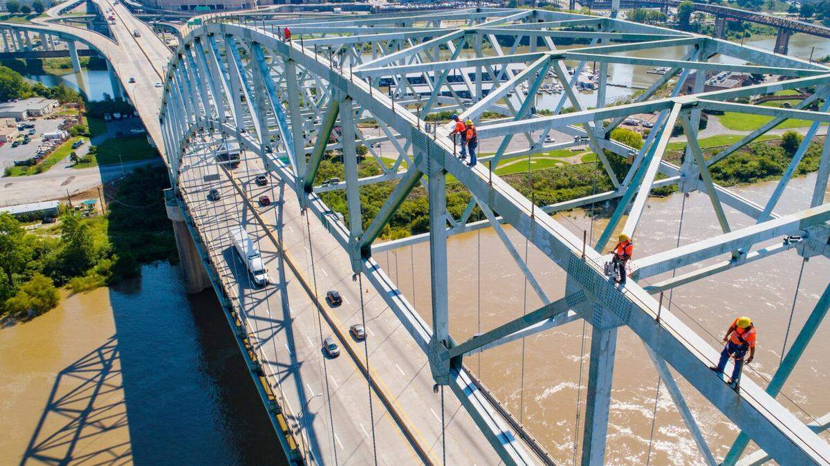 The Interstate 40 Hernando de Soto Bridge could remain closed for several months while repairs are made, officials say. The bridge closed after a crack was discovered during a routine inspection.