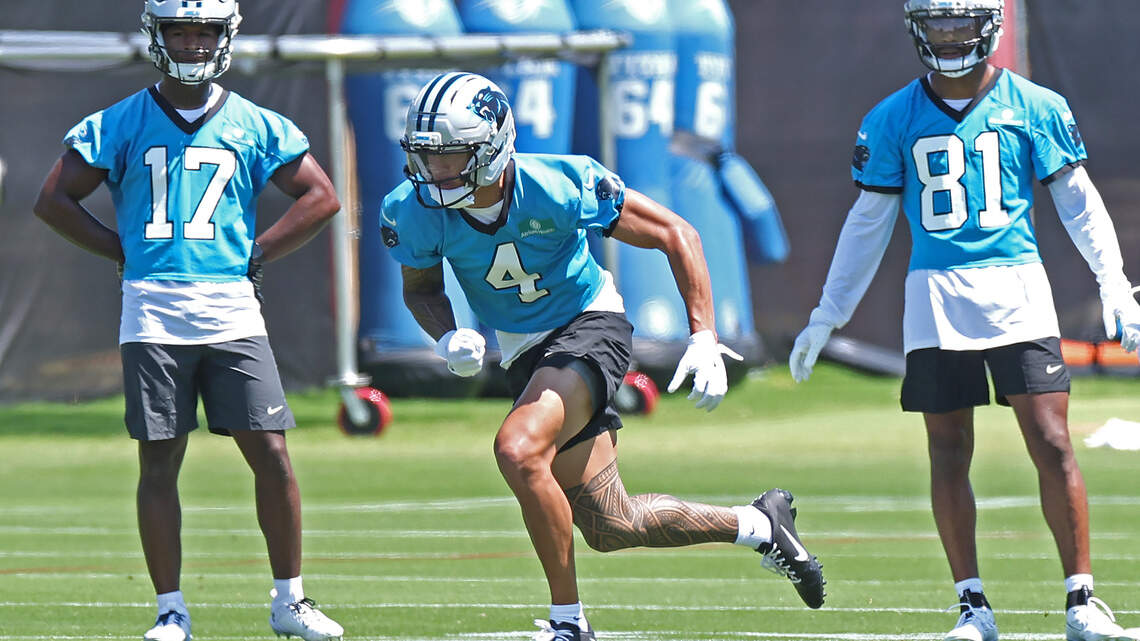 Panthers rookie minicamp: McMillan looks smooth in debut | Raleigh News ...