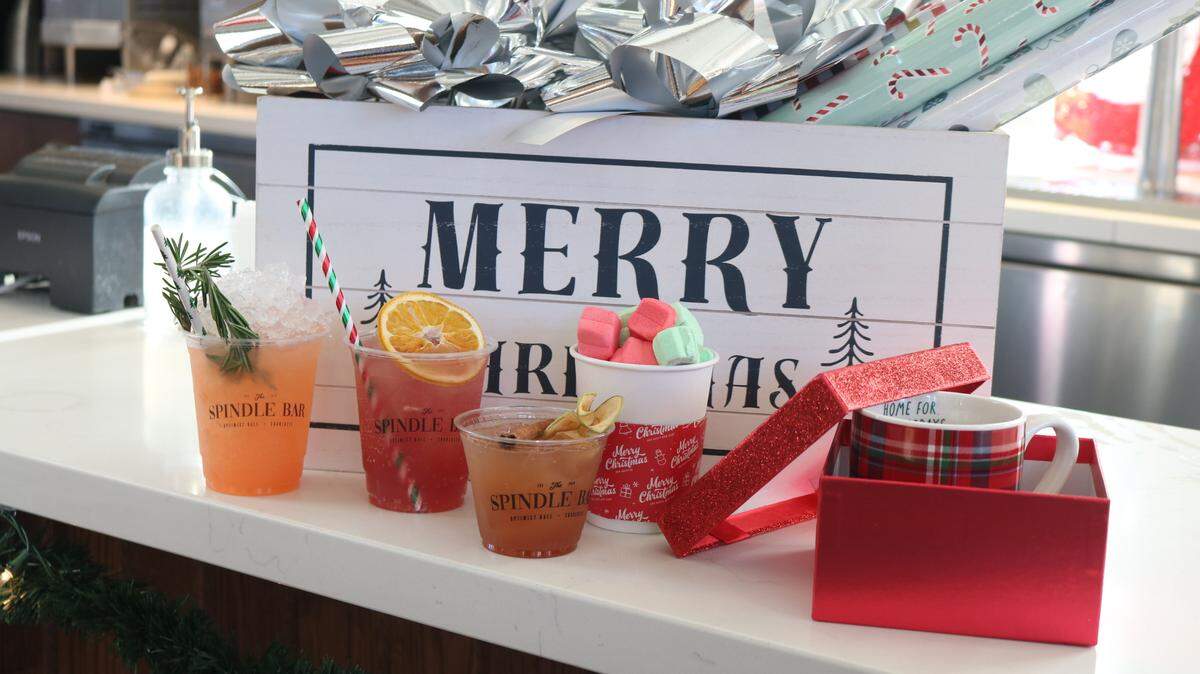 Try a holiday cocktail inspired by classic Christmas movies at Spindle Bar.