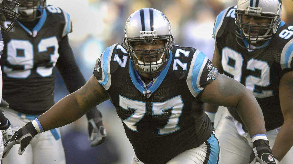 Panthers second-round pick Kris Jenkins (77) was an undeniable value pick at No. 44 overall.