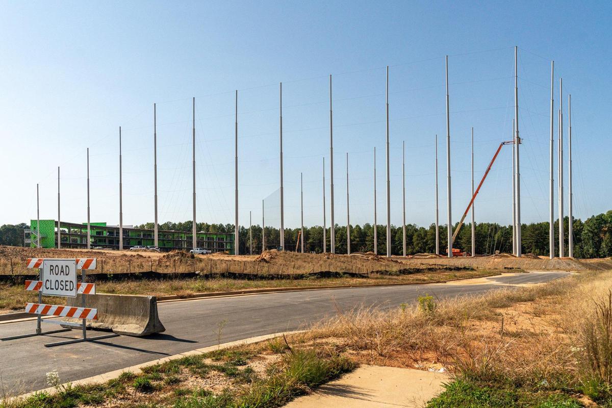 The new Top Golf in University City is expected to have 100+ climate-controlled hitting bays, over 200 HDTVs, a rooftop terrace with a fire pit and more.