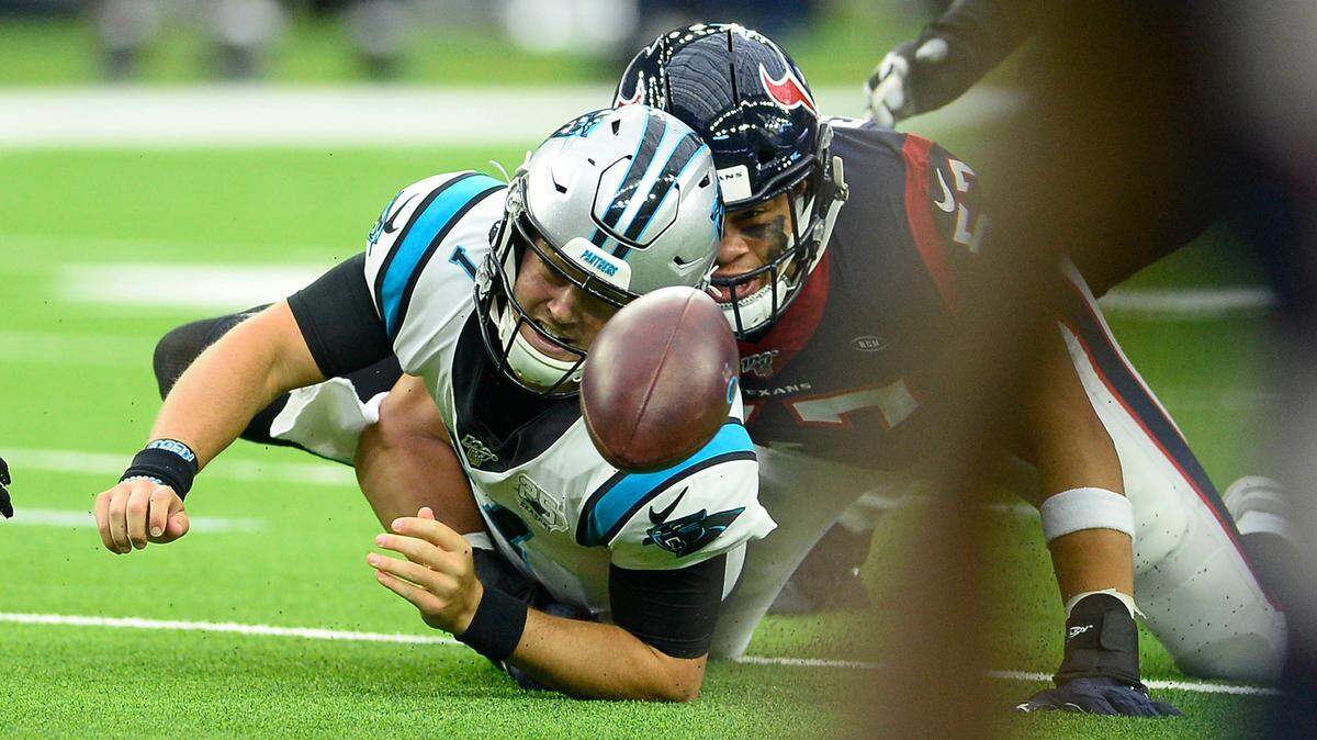 Grading the Carolina Panthers in their 16-10 victory at the Houston Texans